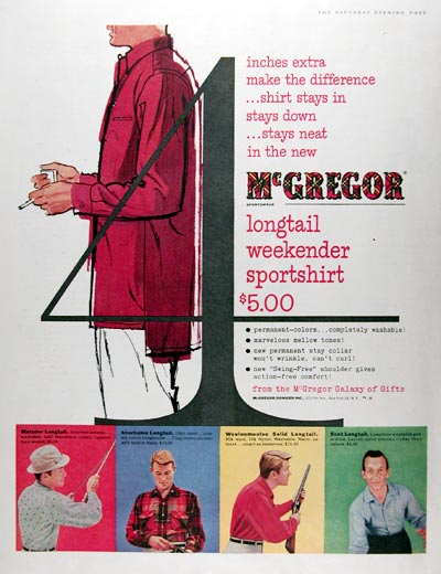 1957 McGregor Sportshirts #014740