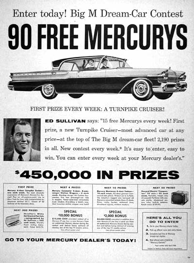 1957 Mercury Turnpike Cruiser #007206
