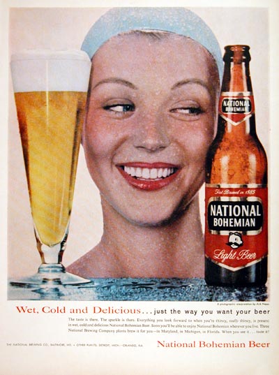 1957 National Bohemian Beer #006766