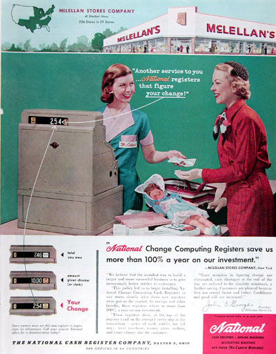 1957 National Cash Register #014715