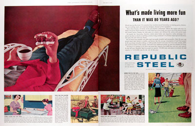 1957 Republic Steel #014818