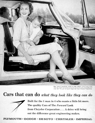 1959 Chrysler Swivel Seat #003406