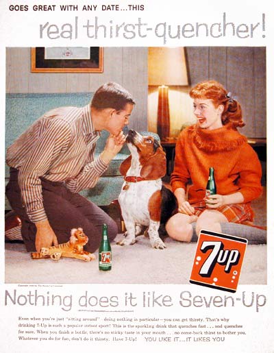 1959 Seven Up Soda #004012
