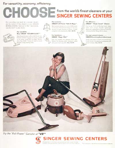 1959 Singer Vacuum #003432