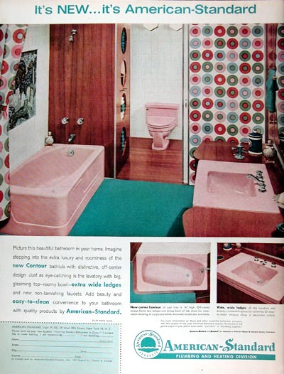 1960 American Standard Bathroom #011385