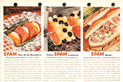 1960 Spam Recipes