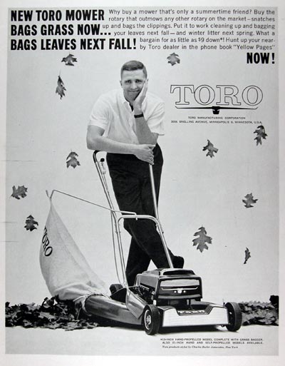 1960 Toro Lawn Mower #015354