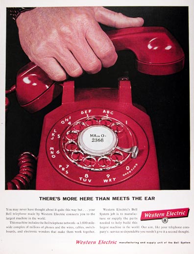 1960 Western Electric Bell Telephone #015435