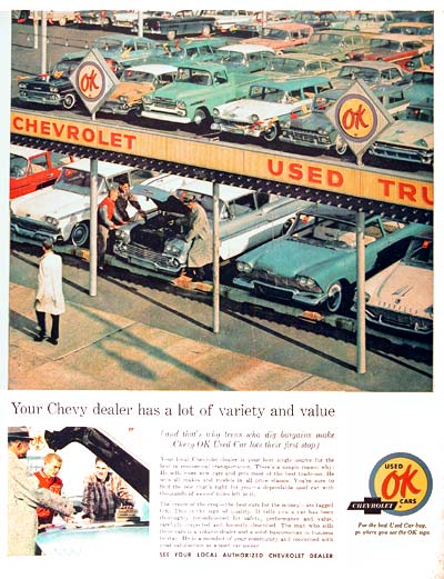 1961 Chevrolet O.K. Used Cars