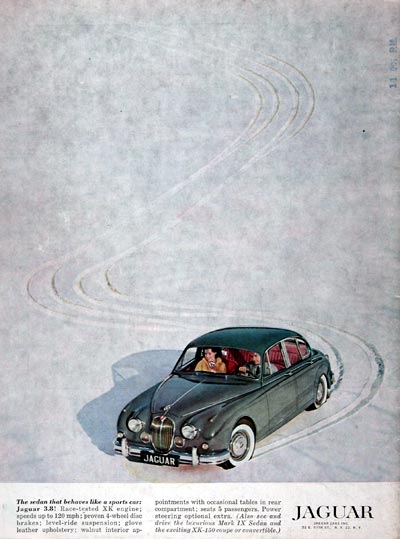 1961 Jaguar 3.8 Sedan #023769