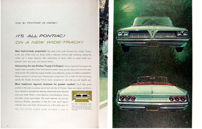 1961 Pontiac Bonneville Convertible #011328