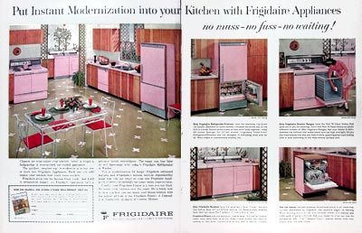 1962 Frigidaire Kitchen Appliances #024896