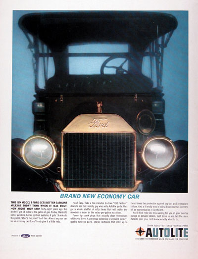 1963 Autolite Parts 1914 Model T #023756