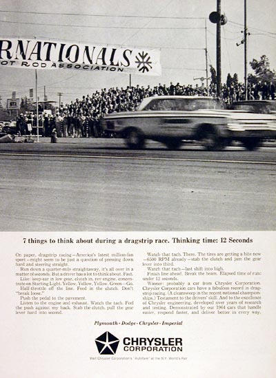 1964 Chrysler Drag Racing #004652