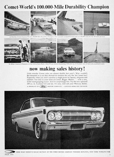 1964 Mercury Comet Coupe #004636
