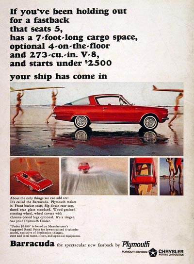 1964 Plymouth Barracuda #004654