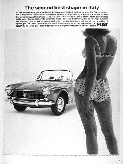1965 Fiat Spyder #002504