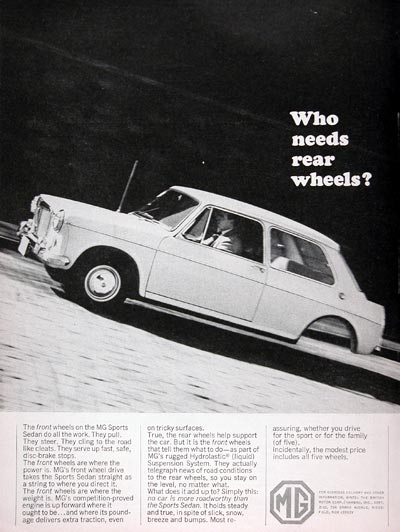 1965 MG Sports Sedan #023357