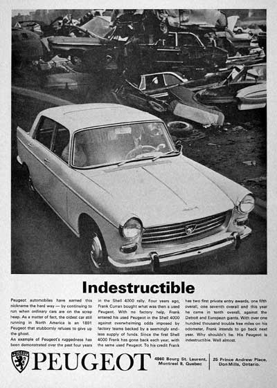 1965 Peugeot 404 #002128