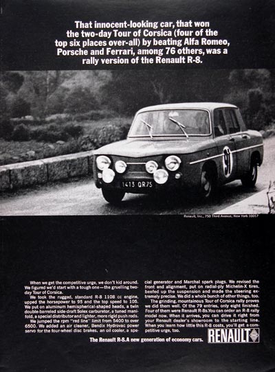 1965 Renault R-8 Sedan 