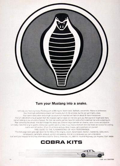 1966 Cobra Mustang #023407