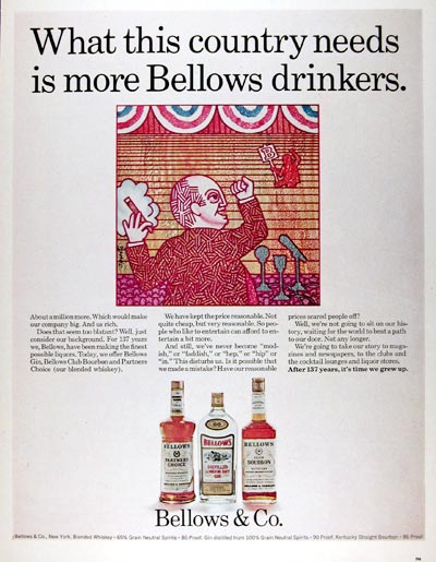 1967 Bellows Whiskey #025158