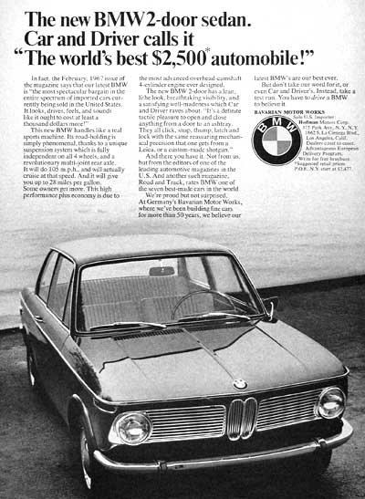 1967 BMW 2002 #003342