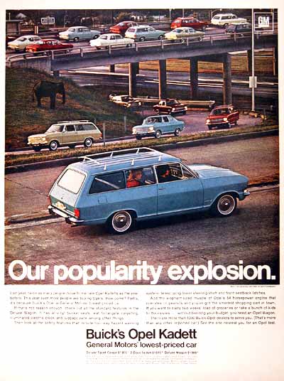 1967 Buick Opel Kadett Wagon #001767
