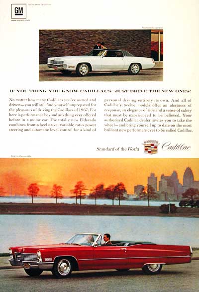 1967 Cadillac DeVille Convertible #002647