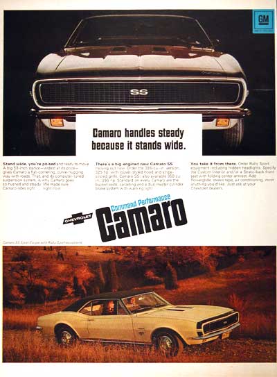 1967 Chevrolet Camaro SS #001744