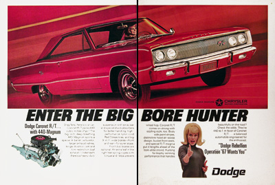 1967 Dodge Coronet R/T 440 Magnum #023344