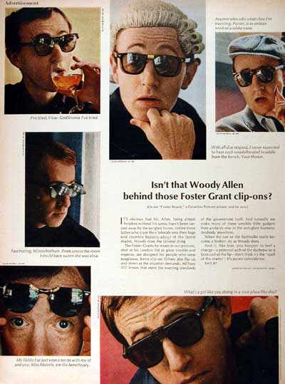 1967 Foster Grant - Woody Allen #001789
