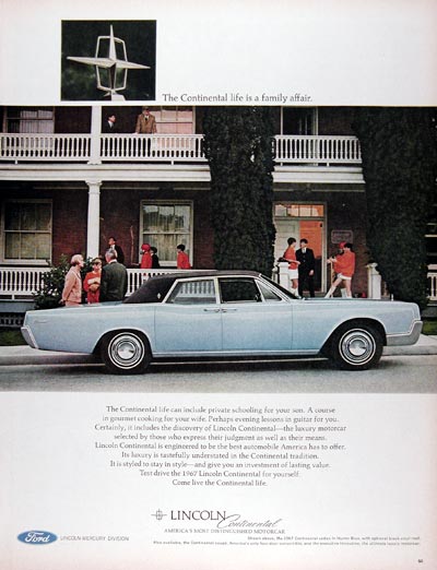 1967 Lincoln Continental #025093