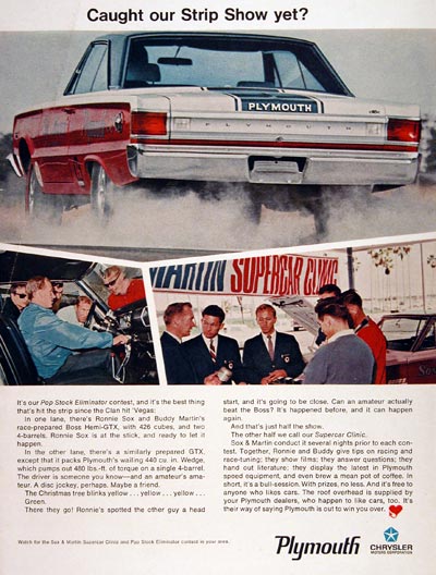 1967 Plymouth Boss Hemi GTX #004692