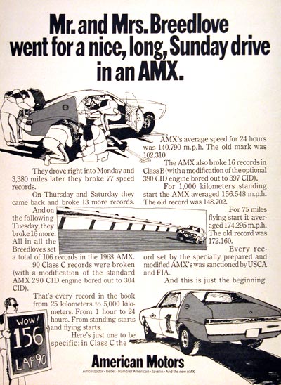 1968 AMC AMX #004763
