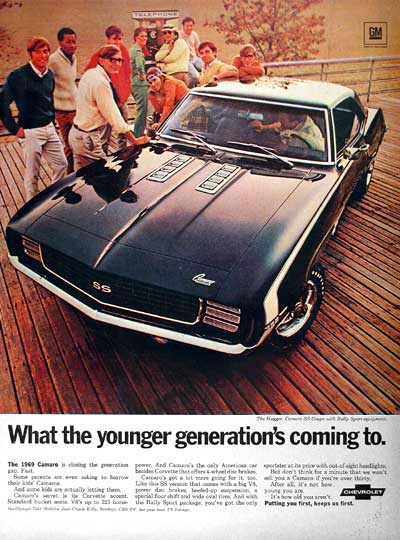 1969 Chevrolet Camaro SS #001617