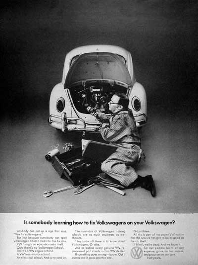 1969 VW Beetle #001611