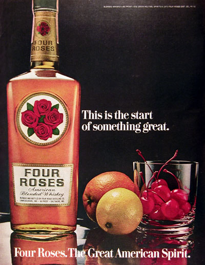1970 Four Roses Whiskey #013070