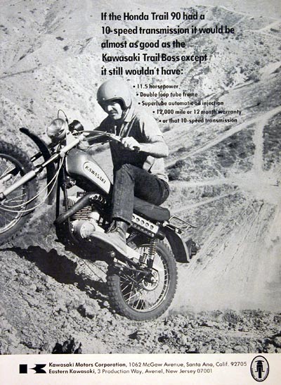 1970 Kawasaki Trail Boss #004932