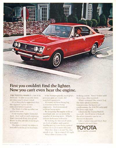 1971 Toytoa Mark II #003596