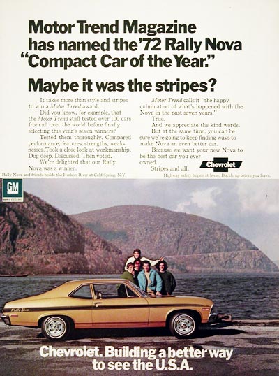 1972 Chevrolet Nova Rally #005073