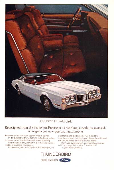 1972 Ford Thunderbird #002607