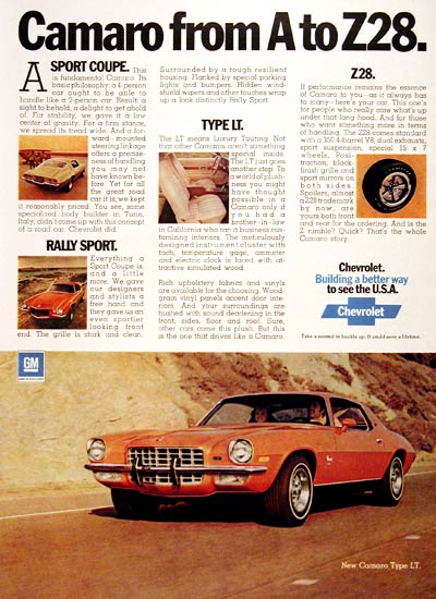 1973 Chevrolet Camaro #005171