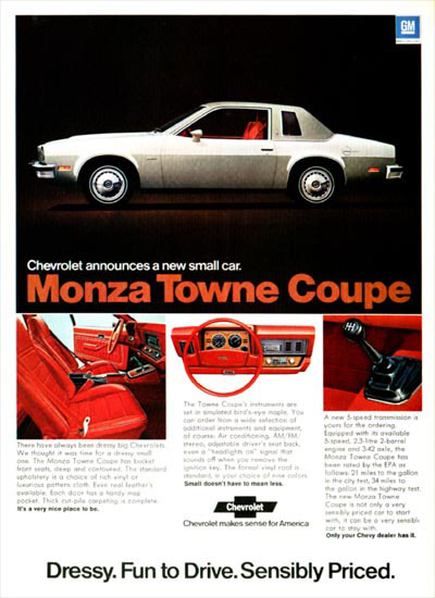 1975 Chevrolet Monza