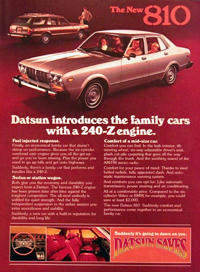 1977 Datsun 810 Sedan Wagon #005395