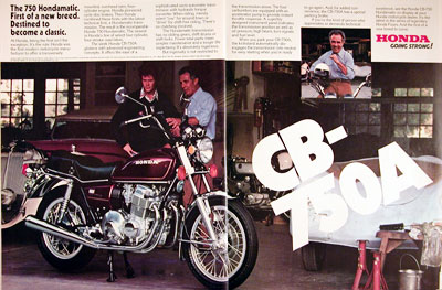 1977 Hondamatic CB 750cc #005432