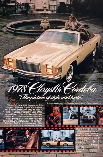 1978 Chrysler Cordoba #002630