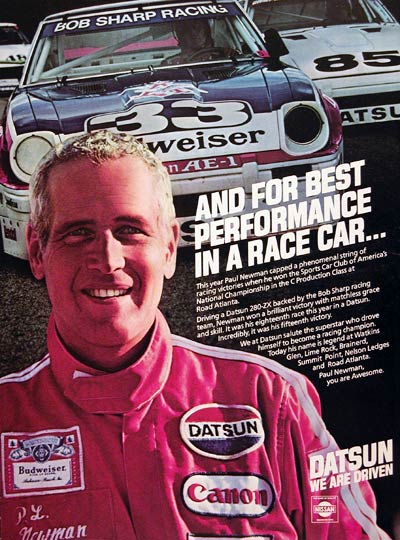 1980 Datsun Racing - Paul Newman #005929