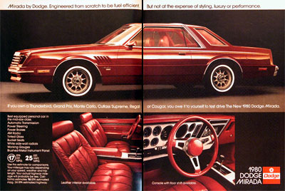 1980 Dodge Mirada #004580