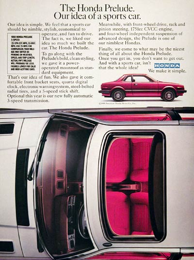 1980 Honda Prelude #005881